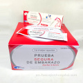 Prueba de embarazo HCG precisa de papel digital